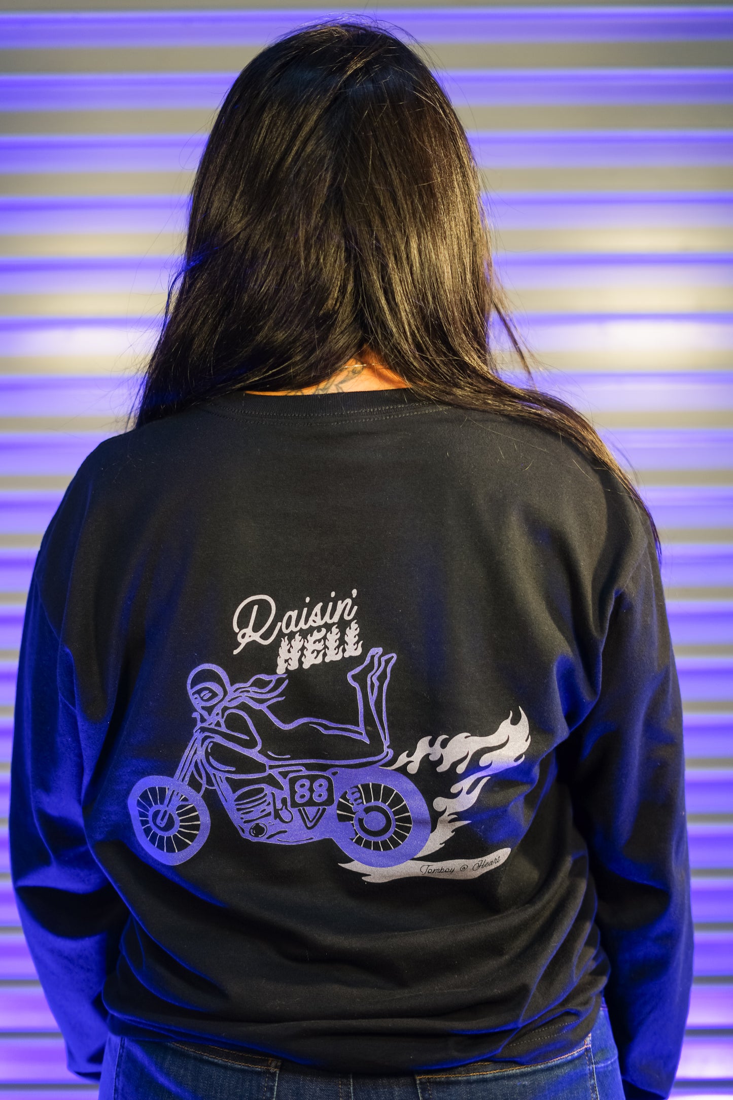 Raisin' Hell Long Sleeve Tee