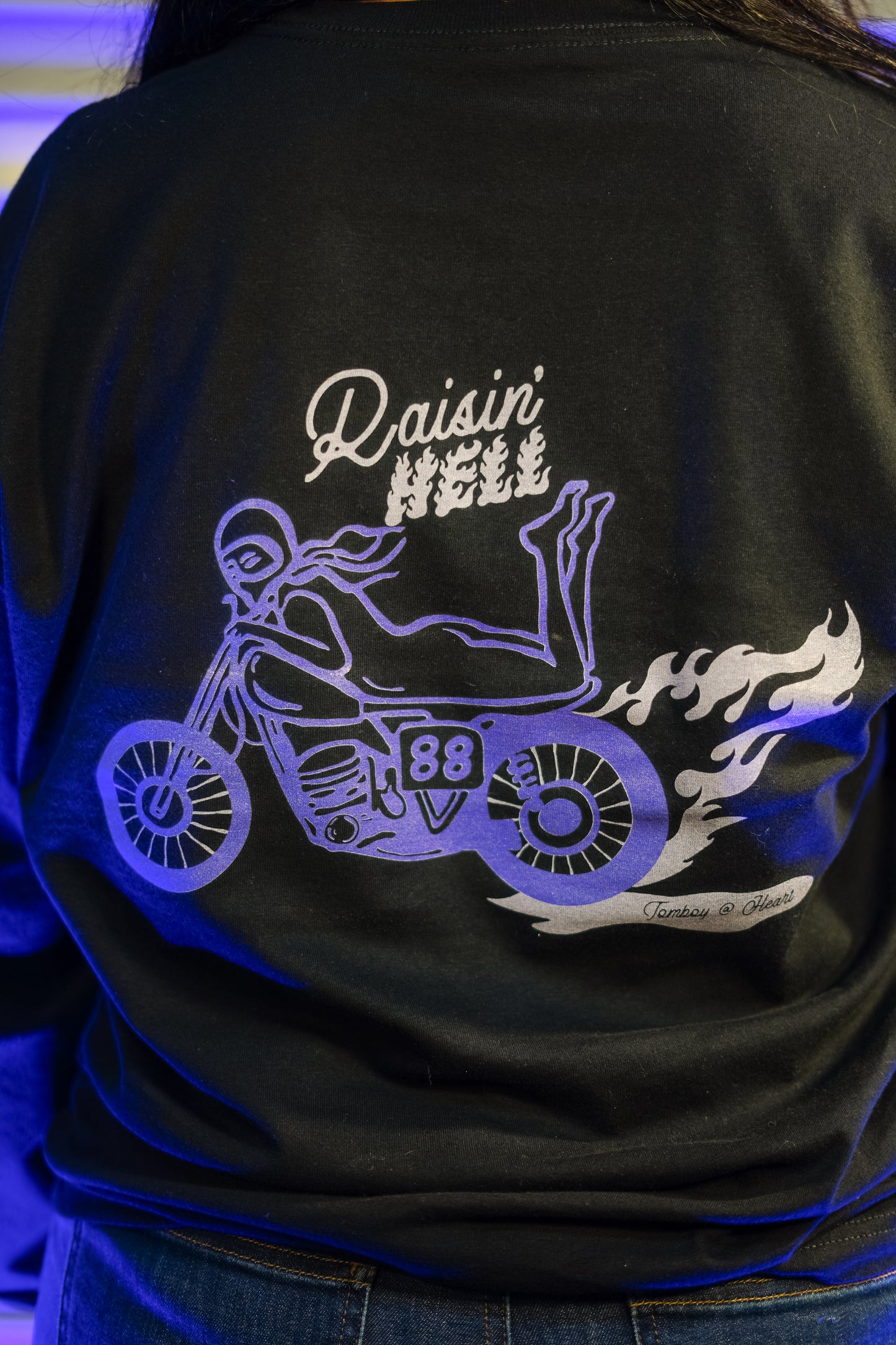 Raisin' Hell Long Sleeve Tee